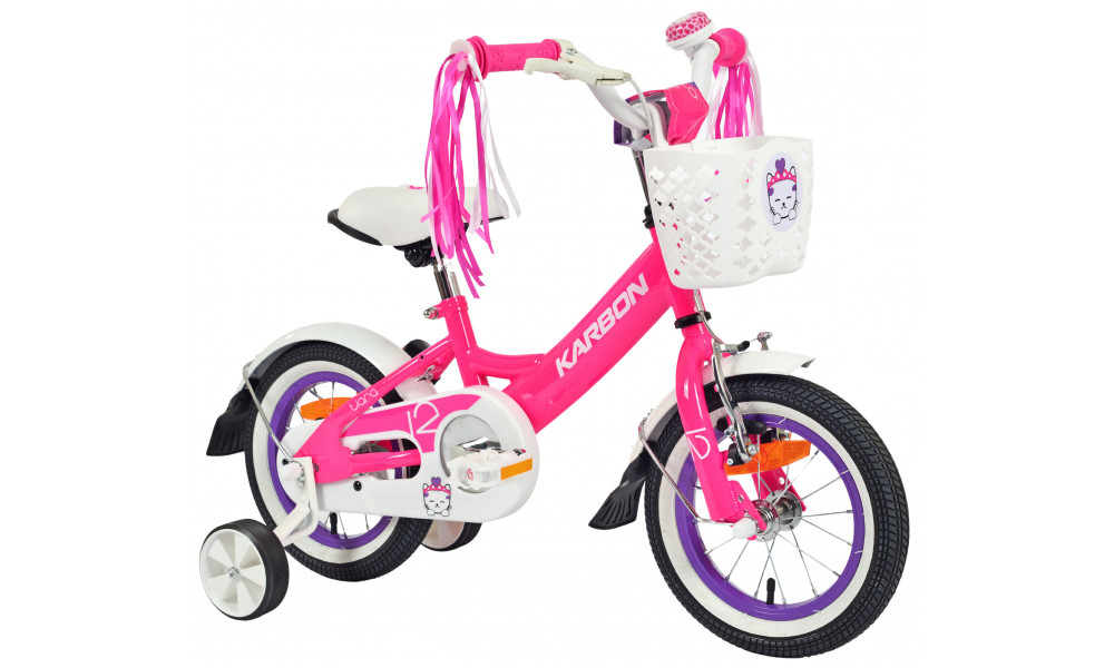 Jalgratas Karbon Tiara 12 pink - 2