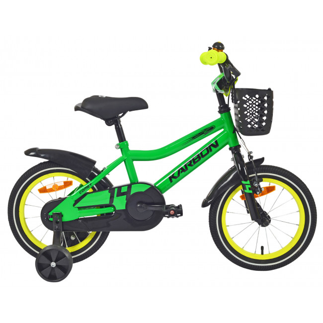 Jalgratas Karbon Comet 14 green neon