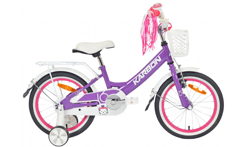 Jalgratas Karbon Tiara 16 violet - 1