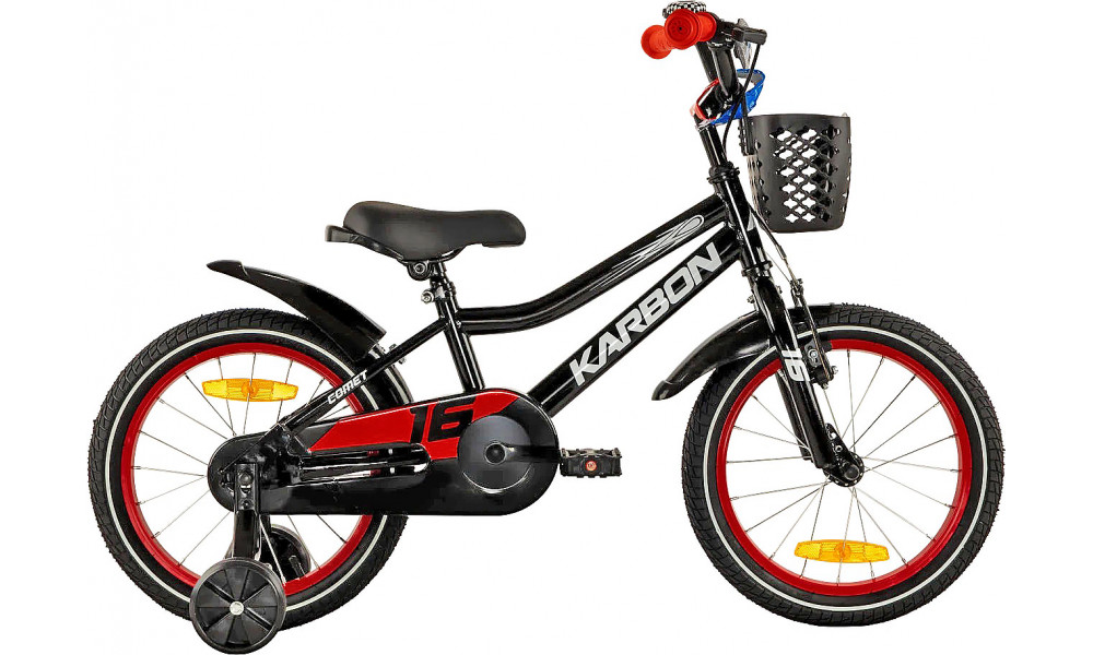 Jalgratas Karbon Comet 16 black 