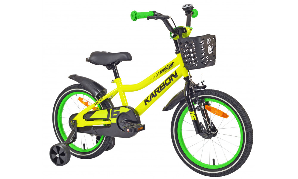 Jalgratas Karbon Comet 16 lime - 9