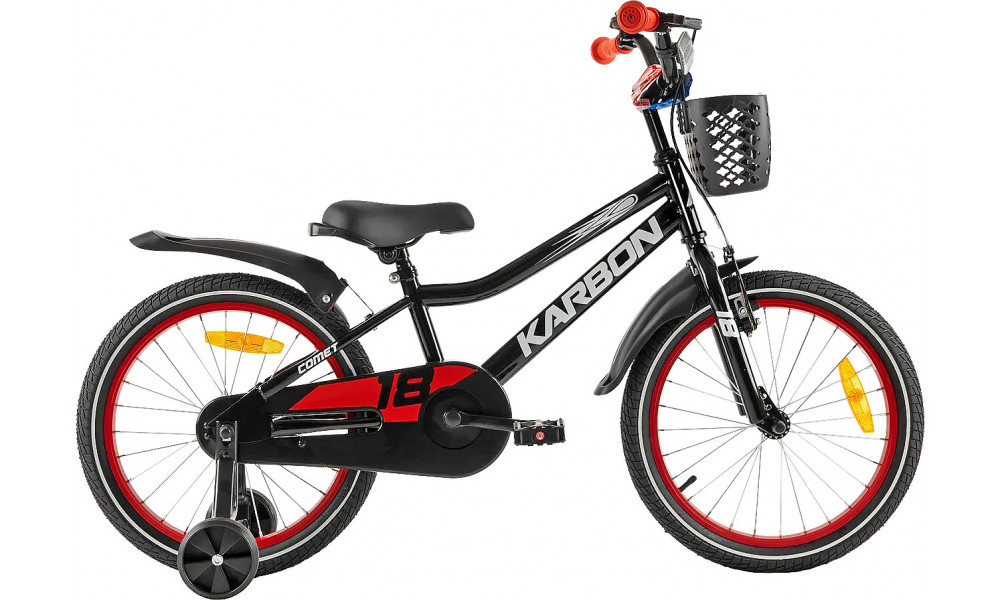 Jalgratas Karbon Comet 18 black 