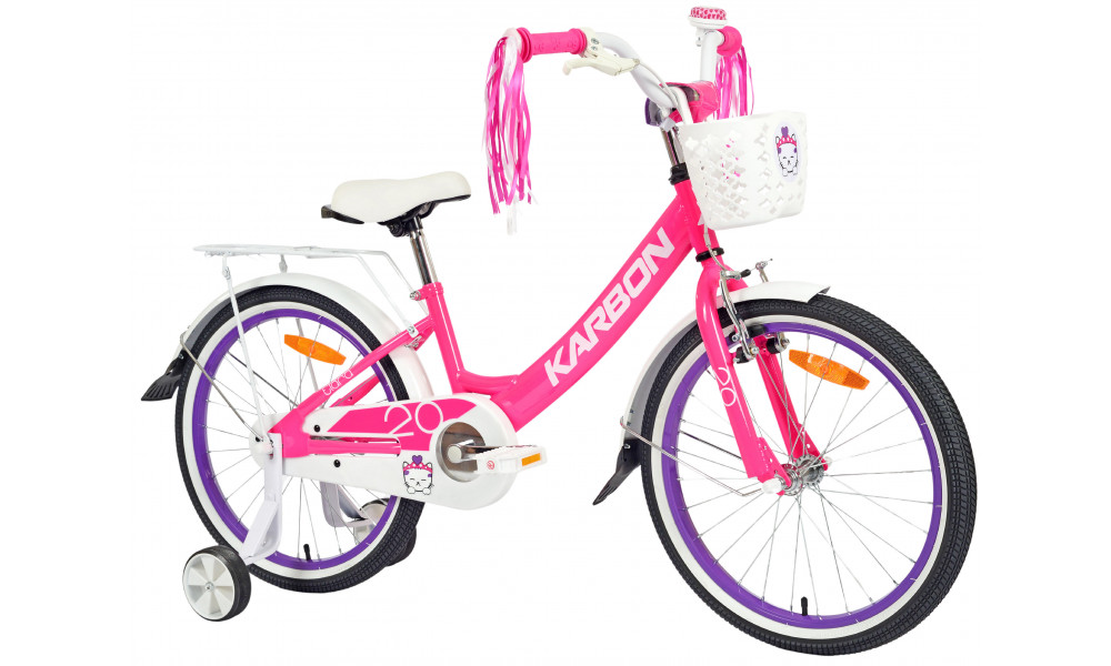 Jalgratas Karbon Tiara 20 pink - 7