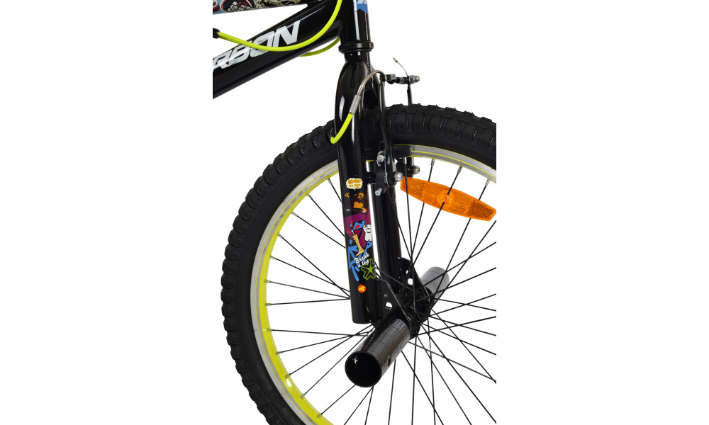 Jalgratas Karbon BMX 20 black-lime - 4