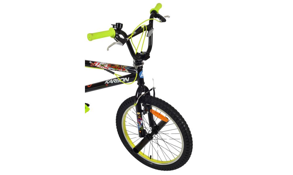 Jalgratas Karbon BMX 20 black-lime - 5