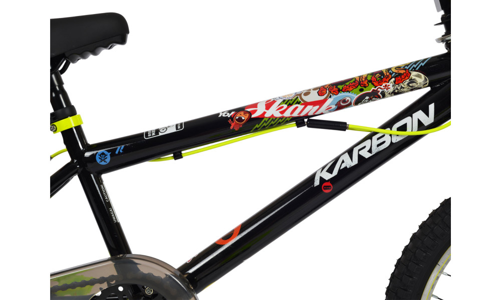 Jalgratas Karbon BMX 20 black-lime - 7