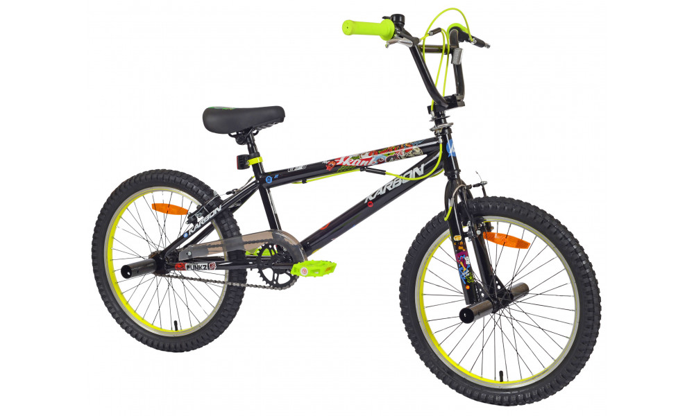 Jalgratas Karbon BMX 20 black-lime - 8