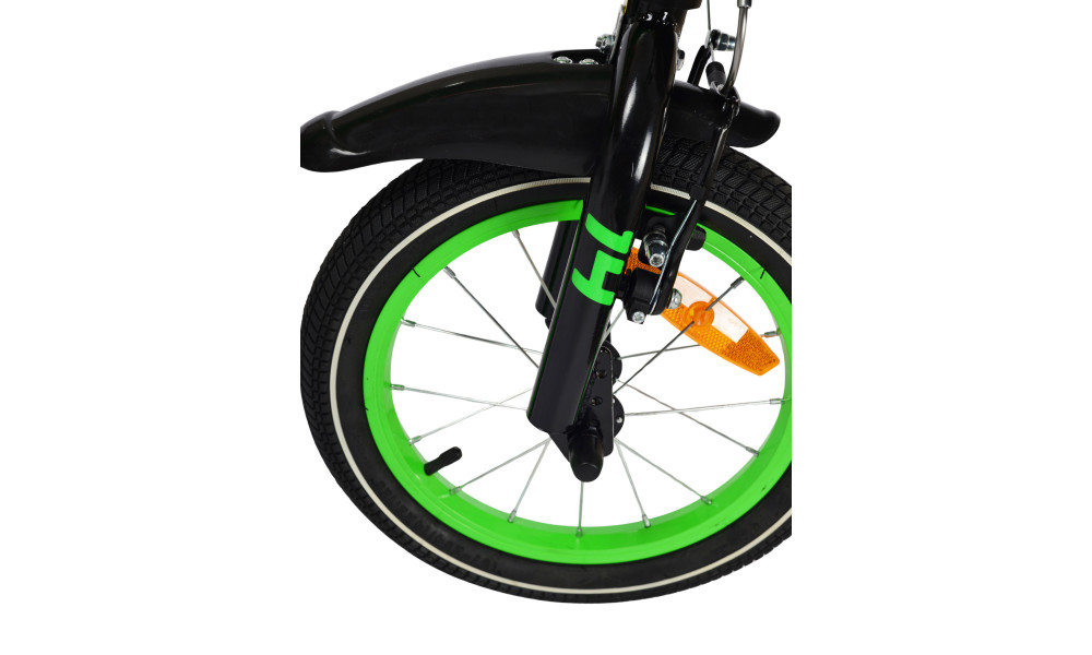 Jalgratas Karbon Jazz 14 green neon - 6