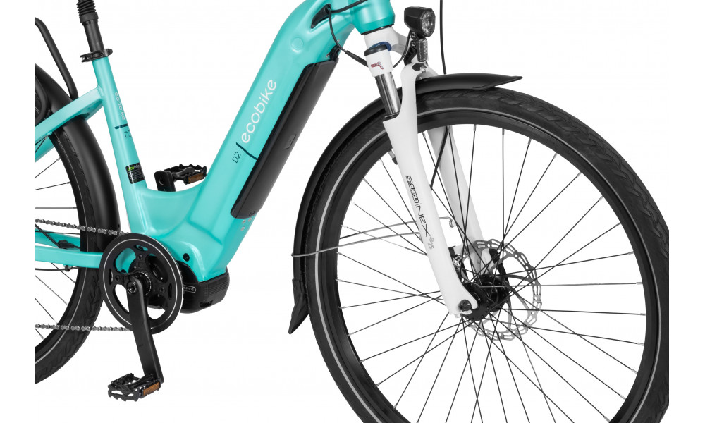 Elektrijalgratas Ecobike D2 City Menthol 672Wh - 2