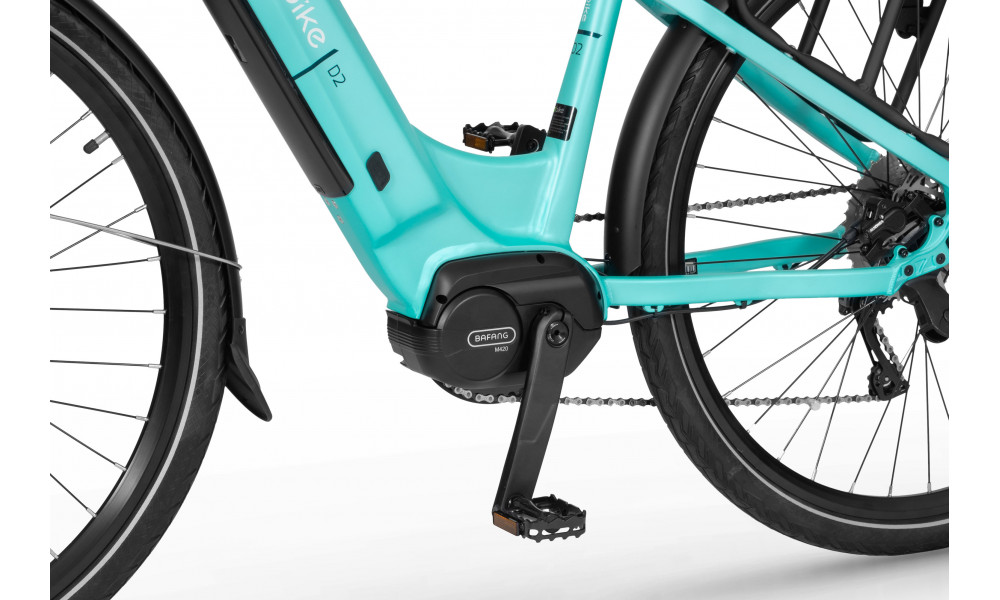 Elektrijalgratas Ecobike D2 City Menthol 672Wh - 10