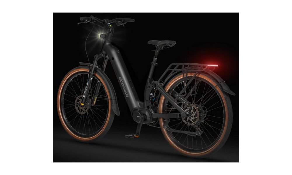 Elektrijalgratas Ecobike Flex Black 900Wh - 10