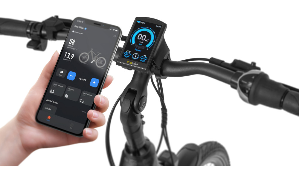 Elektrijalgratas Ecobike LX Black 556.8Wh - 3