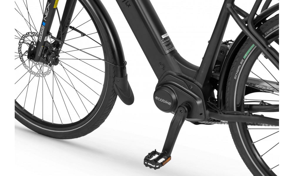 Elektrijalgratas Ecobike LX Black 556.8Wh - 10