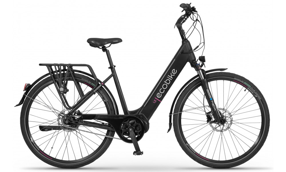 Elektrijalgratas Ecobike LX Black V2 672Wh - 1