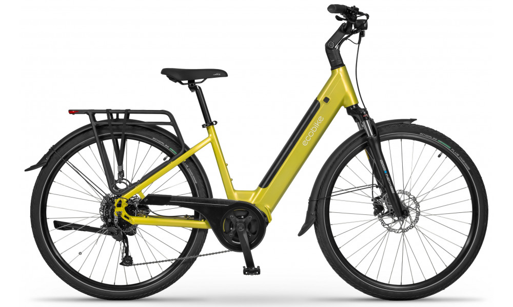 Elektrijalgratas Ecobike LX100 Lime V2 630Wh - 1