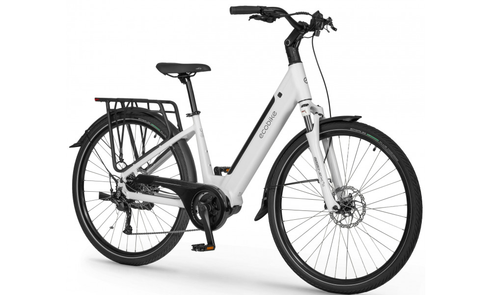 Elektrijalgratas Ecobike LX100 White V2 504Wh - 5