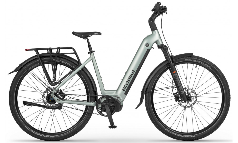 Elektrijalgratas Ecobike LX400 Arctic Silver 900Wh 