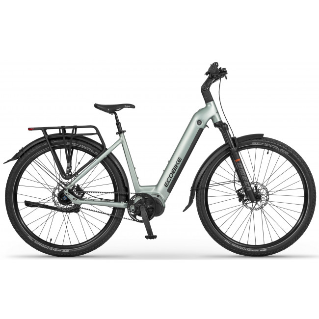 Elektrijalgratas Ecobike LX400 Arctic Silver 19 900Wh