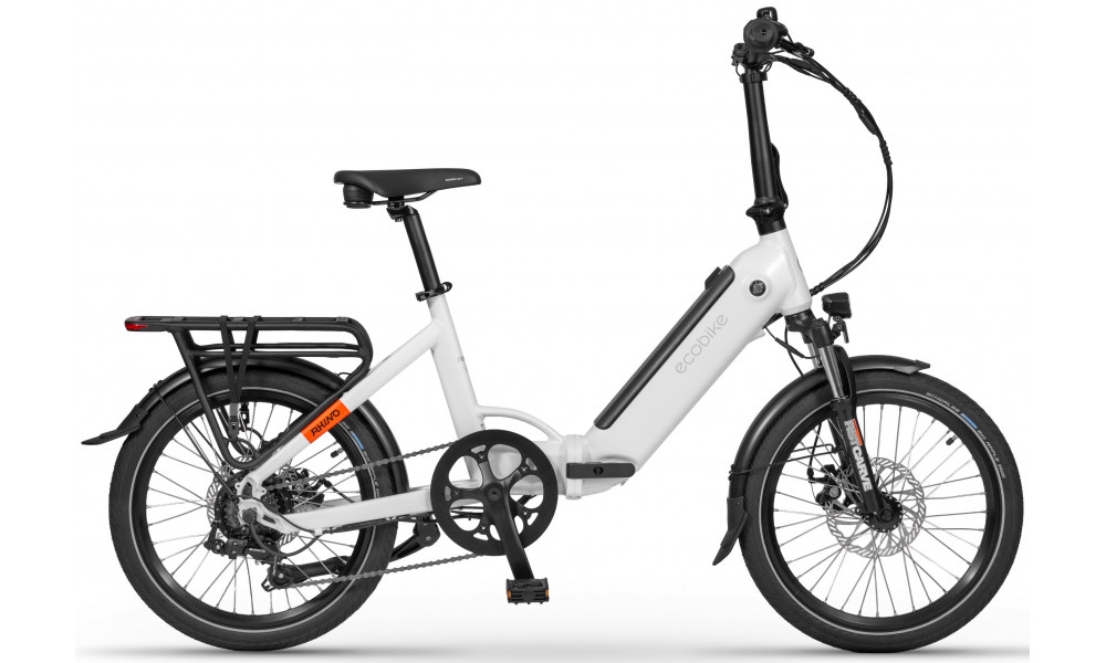 Elektrijalgratas Ecobike Rhino Arctic White 504Wh - 1