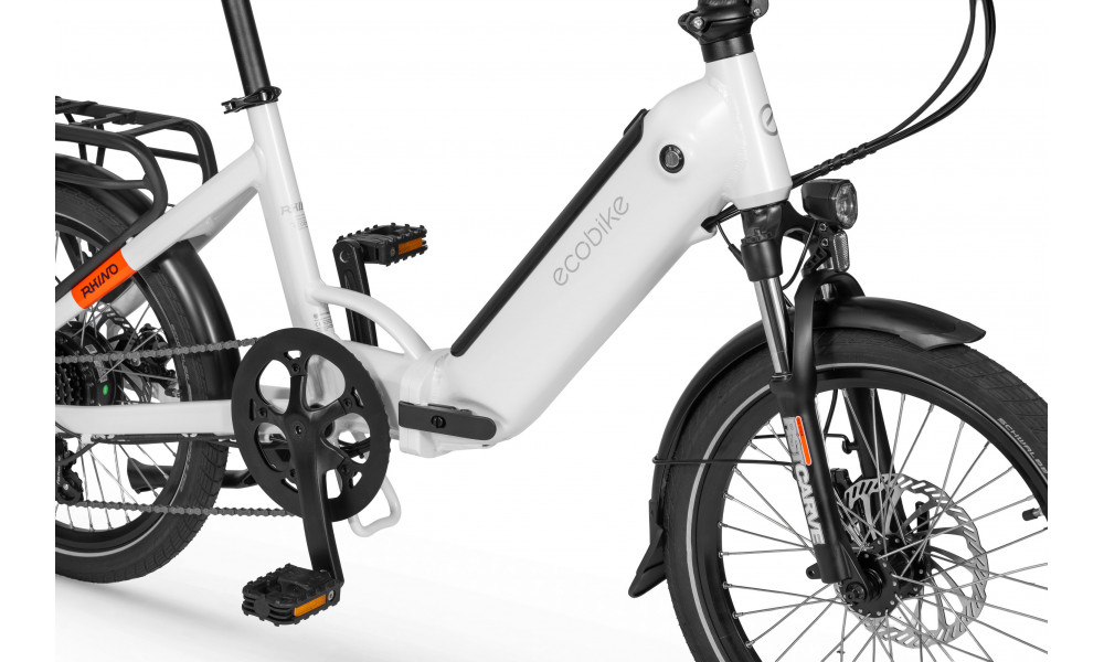 Elektrijalgratas Ecobike Rhino Arctic White 504Wh - 3