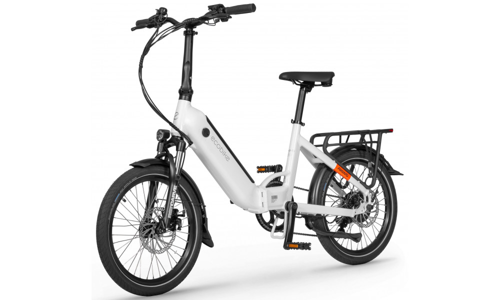 Elektrijalgratas Ecobike Rhino Arctic White 504Wh - 7