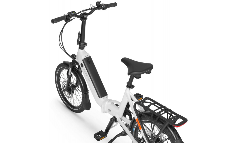 Elektrijalgratas Ecobike Rhino Arctic White 504Wh - 9