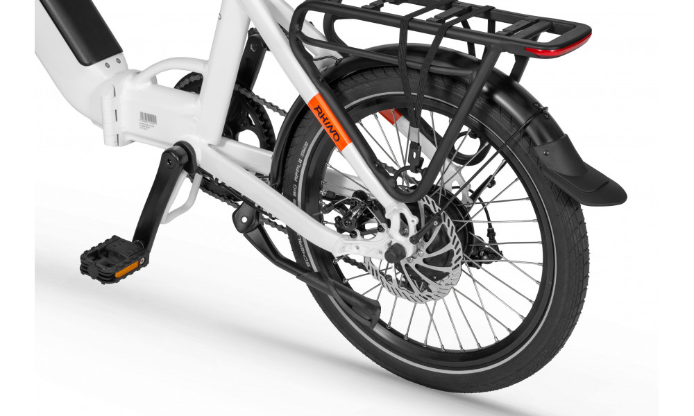 Elektrijalgratas Ecobike Rhino Arctic White 630Wh - 13