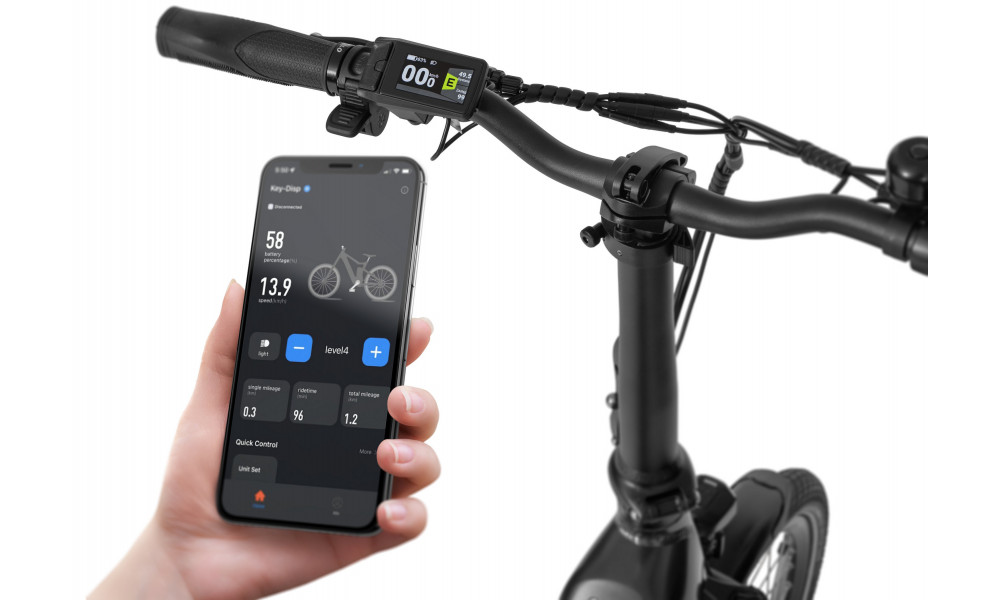 Elektrijalgratas Ecobike Rhino Black 504Wh - 4