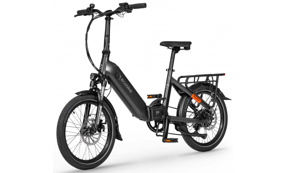Elektrijalgratas Ecobike Rhino Black 504Wh - 6