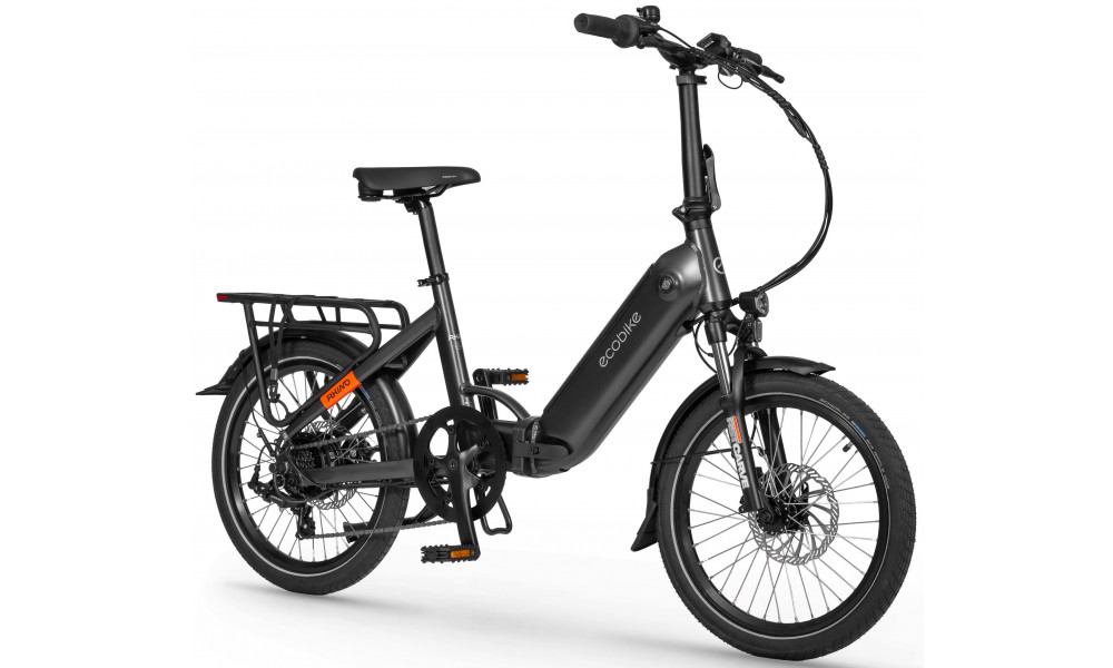 Elektrijalgratas Ecobike Rhino Black 630Wh - 5