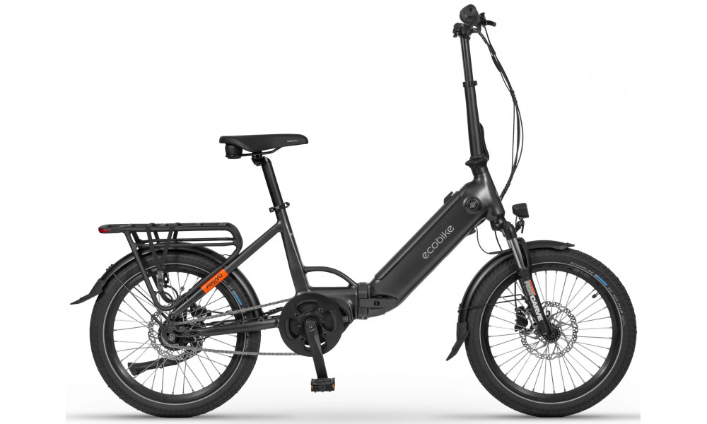 Elektrijalgratas Ecobike Rhino Cruise Black 504Wh - 1