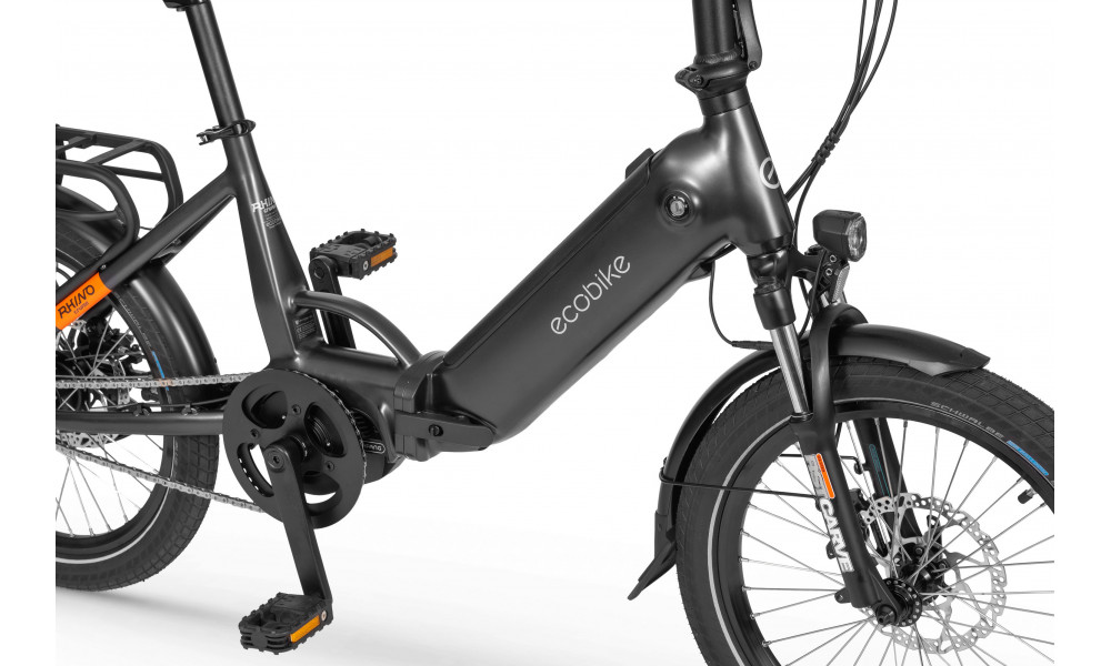 Elektrijalgratas Ecobike Rhino Cruise Black 504Wh - 2