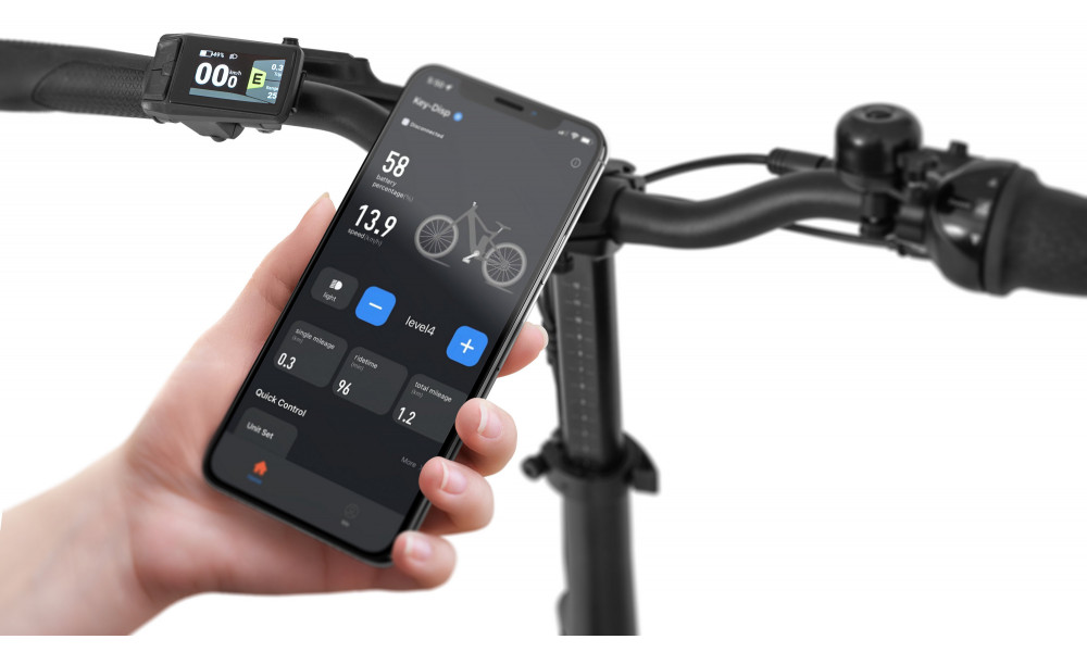 Elektrijalgratas Ecobike Rhino Cruise Black 504Wh - 3