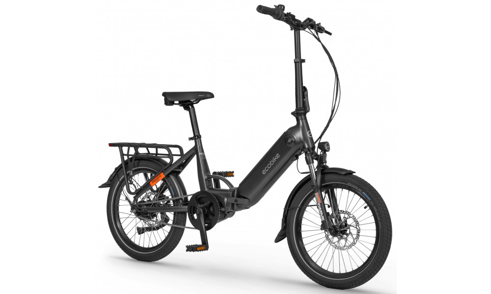 Elektrijalgratas Ecobike Rhino Cruise Black 504Wh - 7