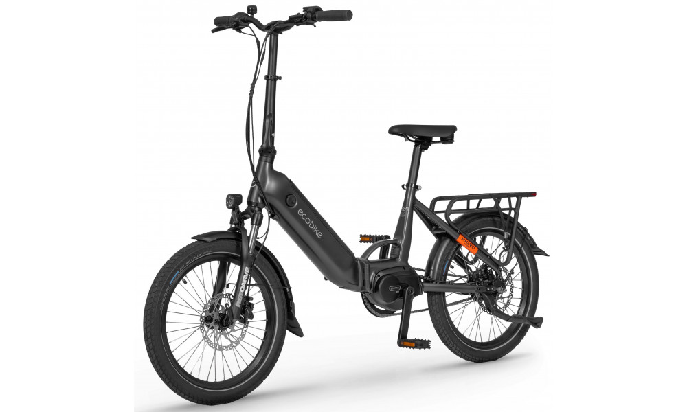 Elektrijalgratas Ecobike Rhino Cruise Black 504Wh - 8