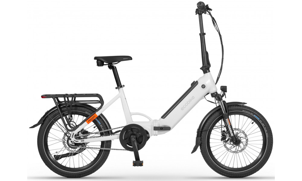 Elektrijalgratas Ecobike Rhino Cruise White 504Wh - 1