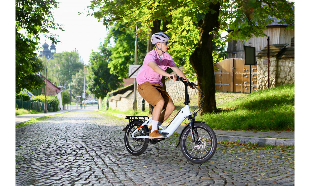 Elektrijalgratas Ecobike Rhino Cruise White 504Wh - 16