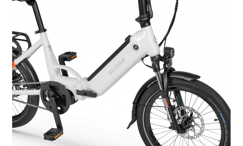Elektrijalgratas Ecobike Rhino Cruise White 504Wh - 25