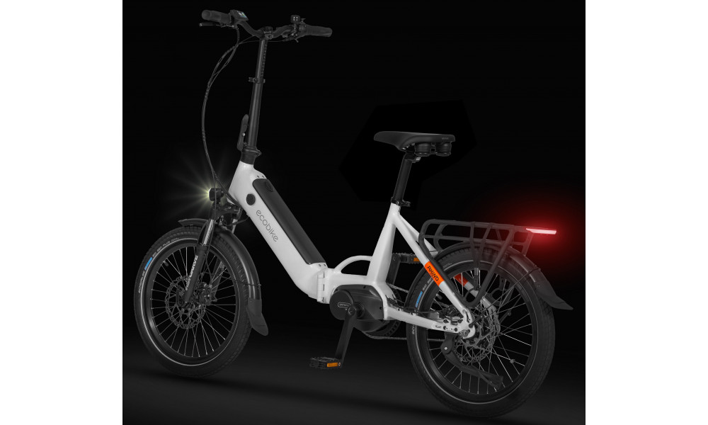 Elektrijalgratas Ecobike Rhino Cruise White 504Wh - 30