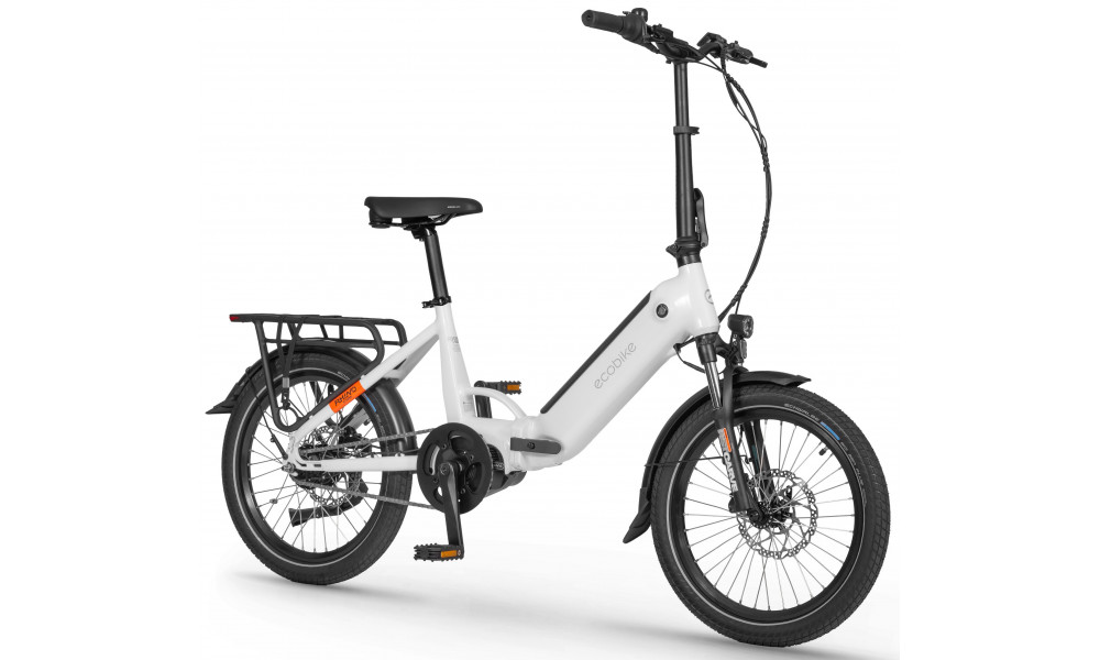 Elektrijalgratas Ecobike Rhino Cruise White 504Wh - 36