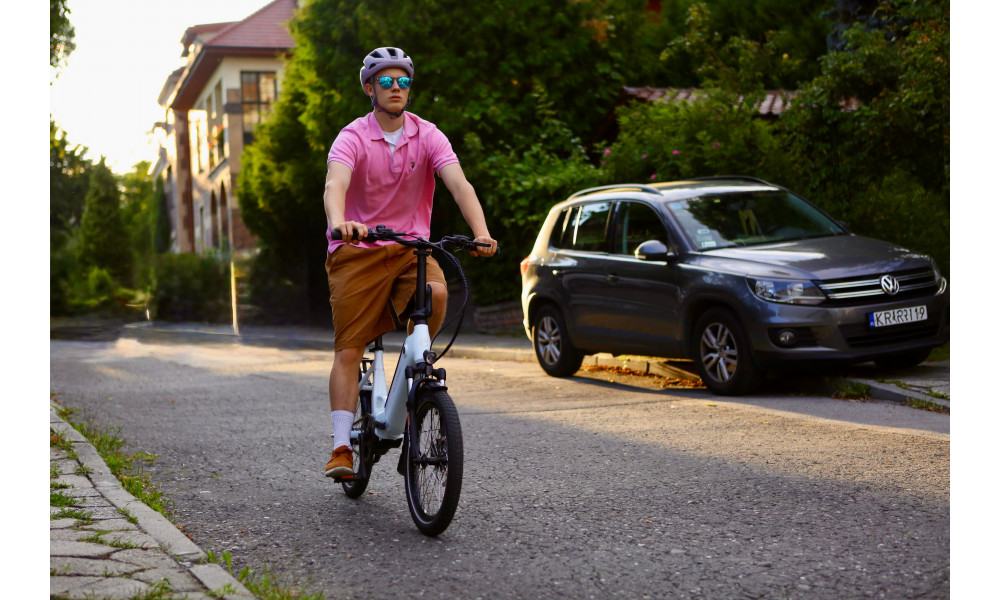 Elektrijalgratas Ecobike Rhino Cruise White 504Wh - 39