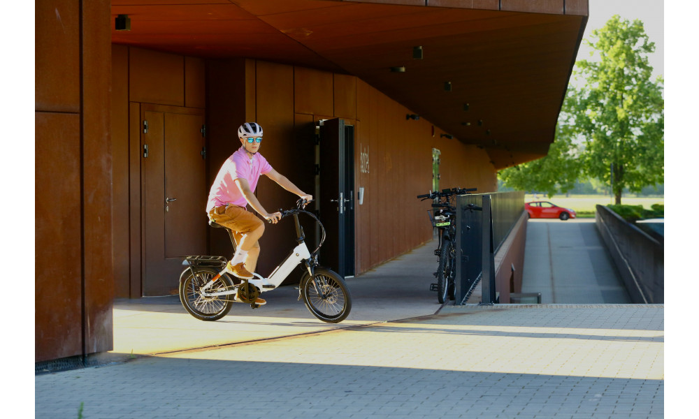 Elektrijalgratas Ecobike Rhino Cruise White 630Wh - 44