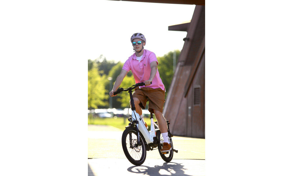 Elektrijalgratas Ecobike Rhino Cruise White 630Wh - 46