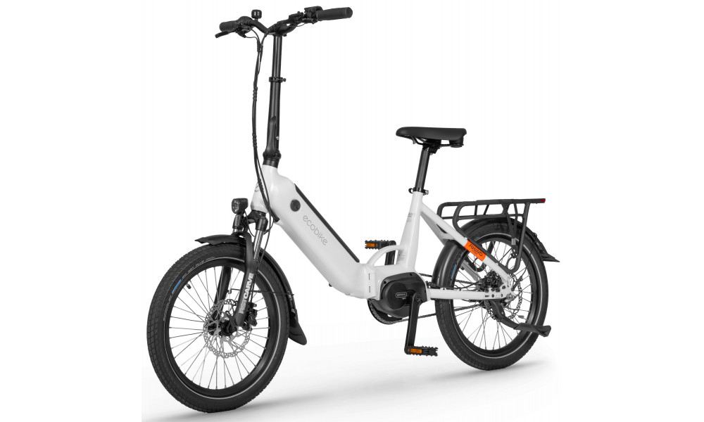Elektrijalgratas Ecobike Rhino Cruise White 630Wh - 47