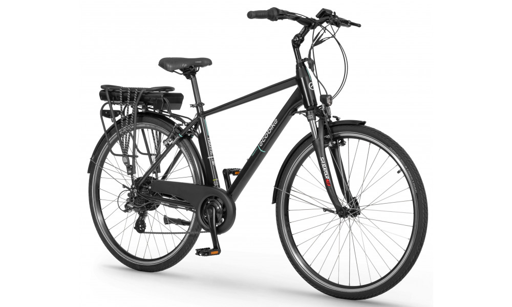 Elektrijalgratas Ecobike Traffic 28 M Black 468Wh - 3