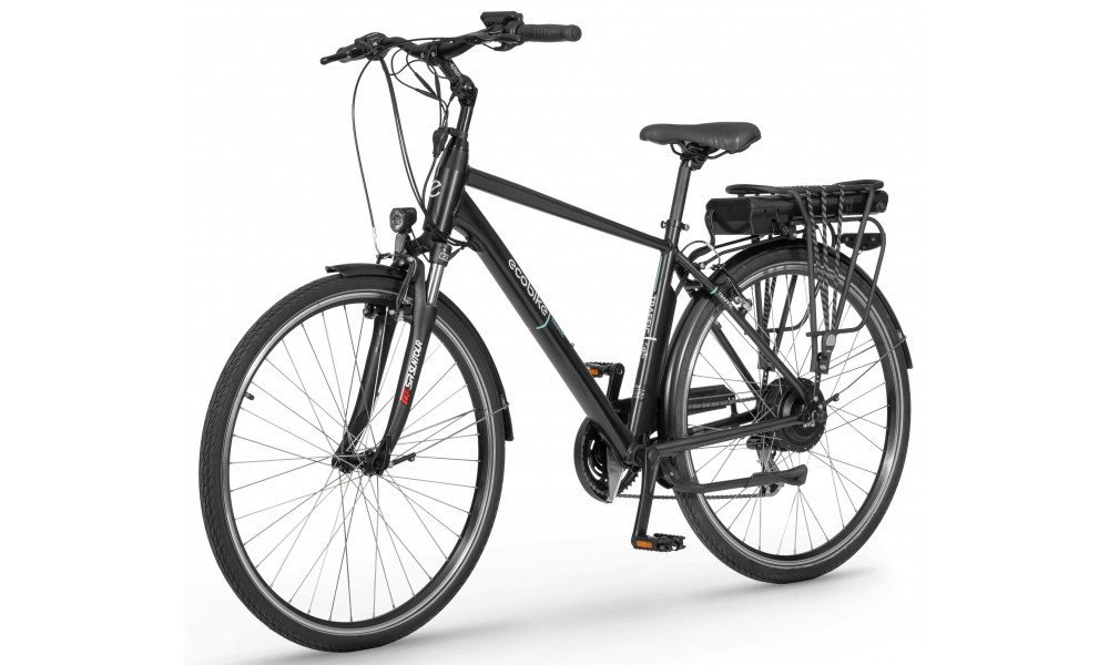 Elektrijalgratas Ecobike Traffic 28 M Black 522Wh - 4