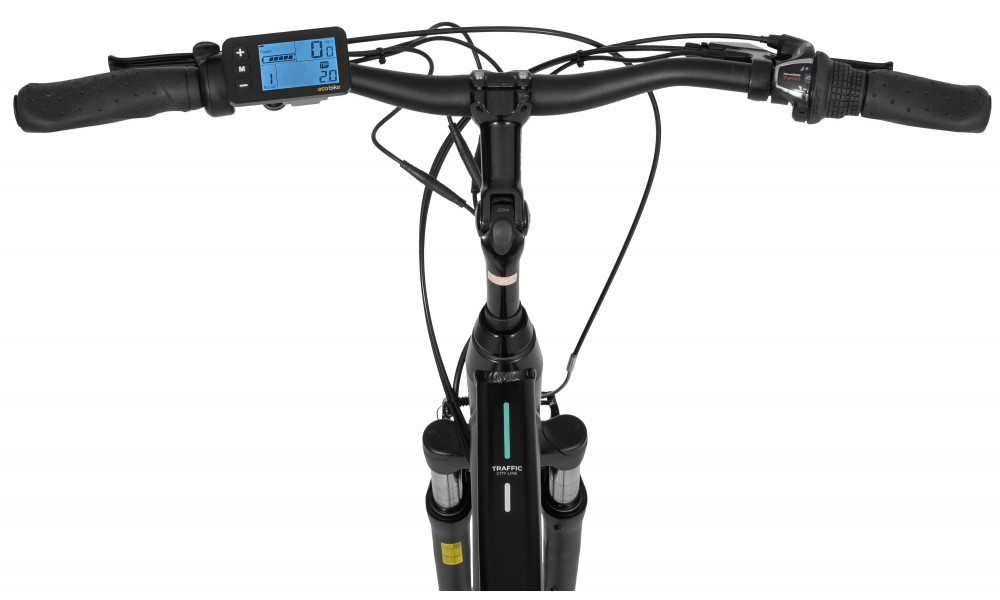 Elektrijalgratas Ecobike Traffic 28 M Black 630Wh - 6