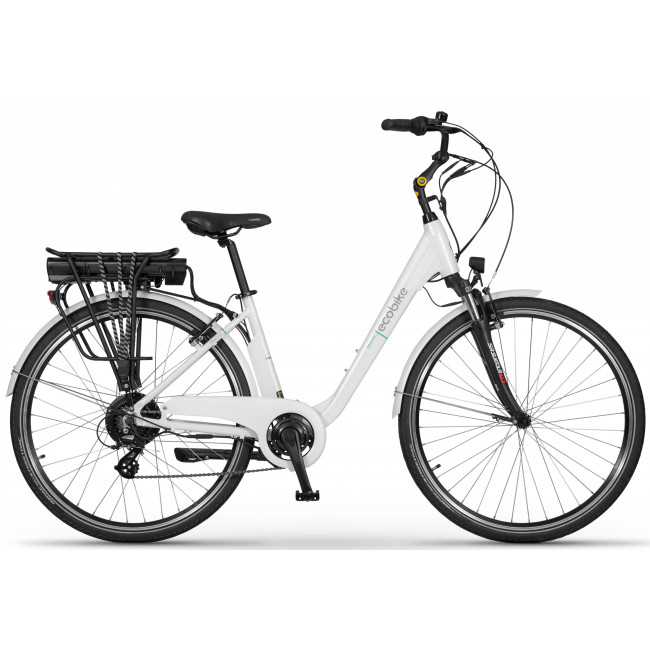 Elektrijalgratas Ecobike Traffic White 468Wh