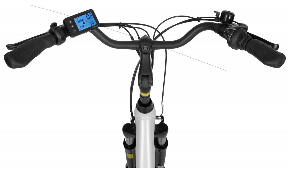 Elektrijalgratas Ecobike Traffic White 522Wh - 6