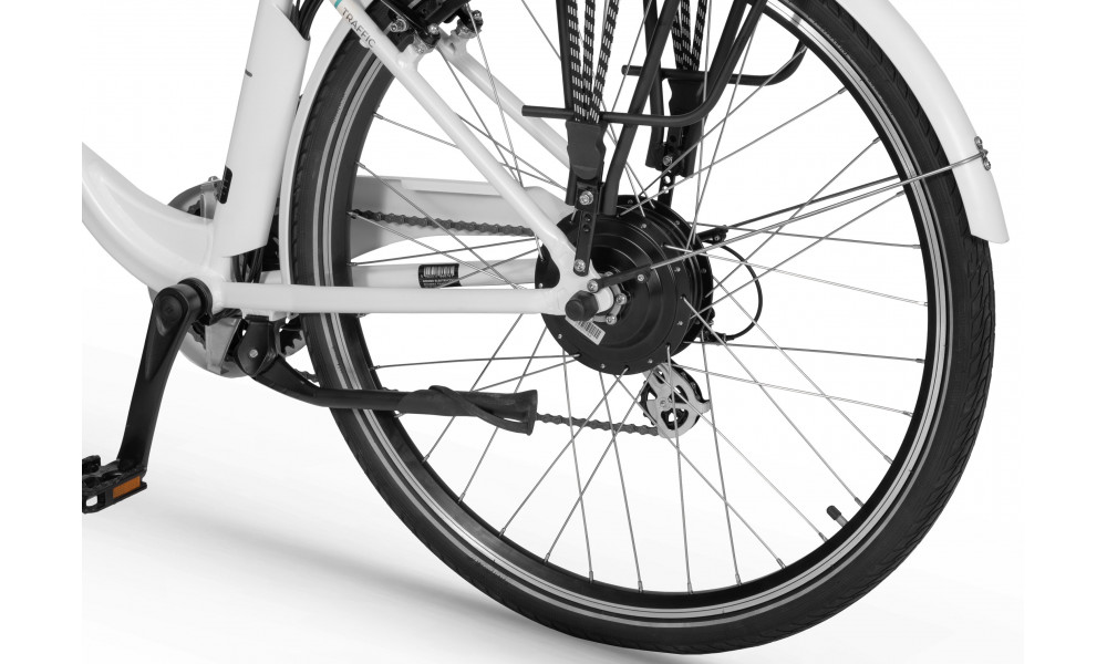 Elektrijalgratas Ecobike Traffic White 522Wh - 9